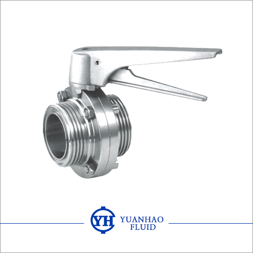 多方位定位鴨嘴外螺紋蝶閥 Duckbill handle thread butterfly valve