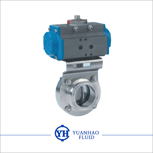 衛(wèi)生級氣動蝶閥 pneumatic Sanitary Butterfly Valve