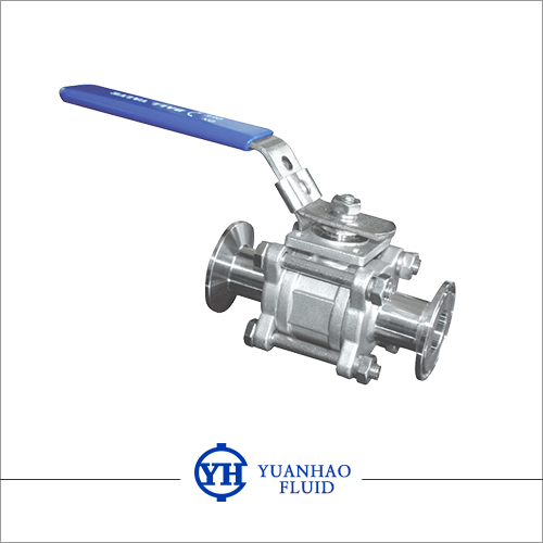 快裝三片式球閥 Sanitary 3PC clamp ball valve